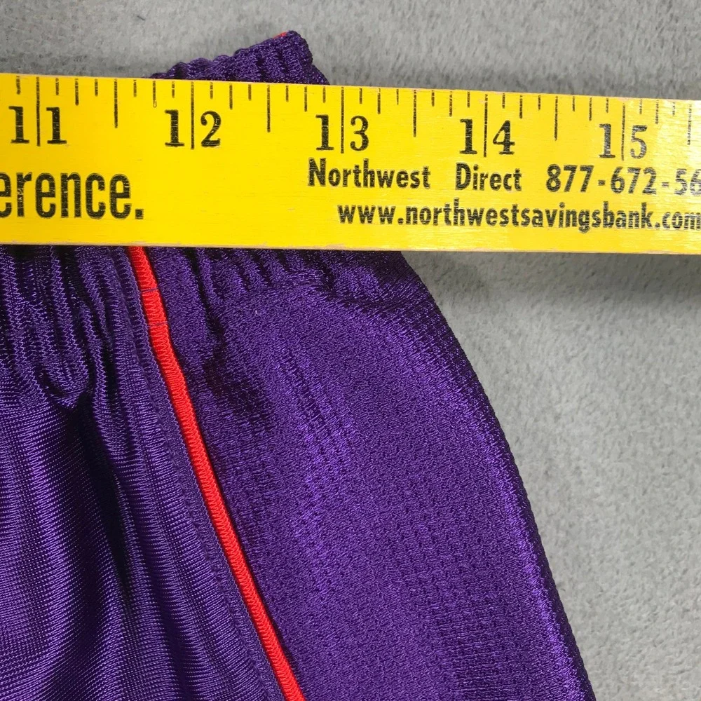 Nike Basketball Shorts Boys Large Purple Orange Athletic Workout Youth Kids